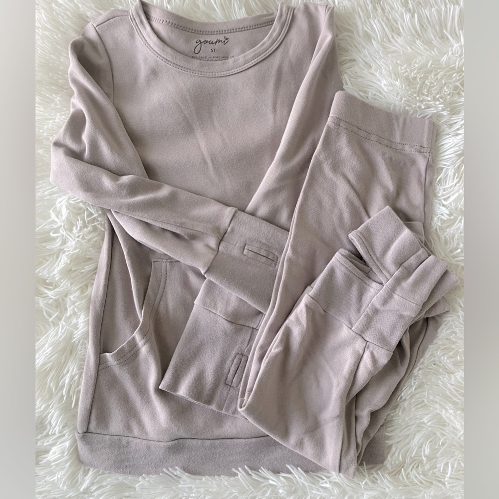 Pre loved Goumi Loungewear set in Quarry(Lavender)